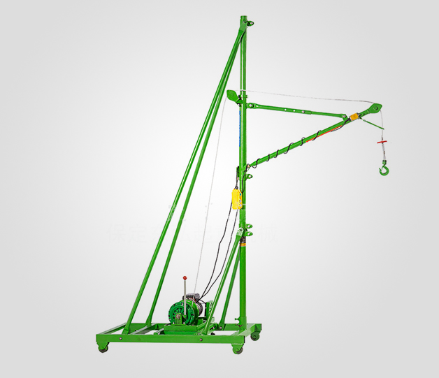 Decoration and loading indoor small crane